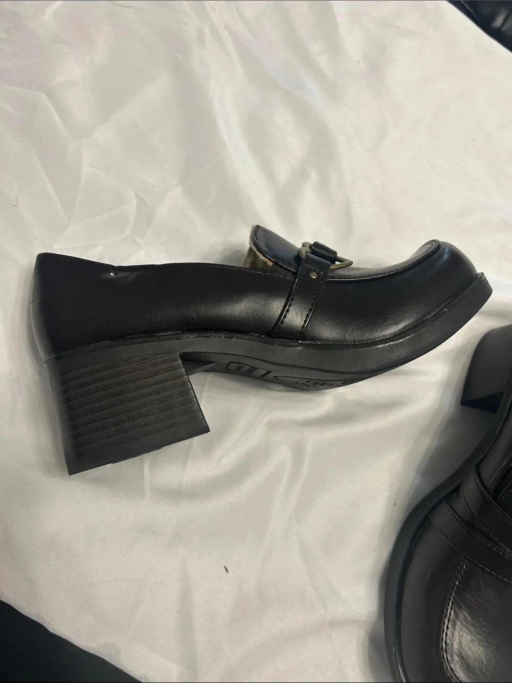 Sonoma Dark Brown girls Slip-On Loafers with Gold-Tone Accent